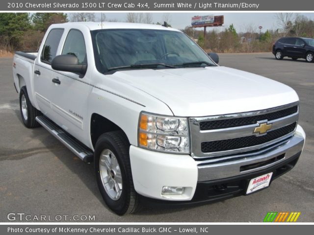 2010 Chevrolet Silverado 1500 LT Crew Cab 4x4 in Summit White