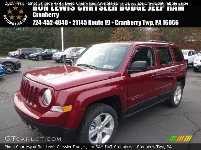 2015 Jeep Patriot Latitude 4x4 in Deep Cherry Red Crystal Pearl