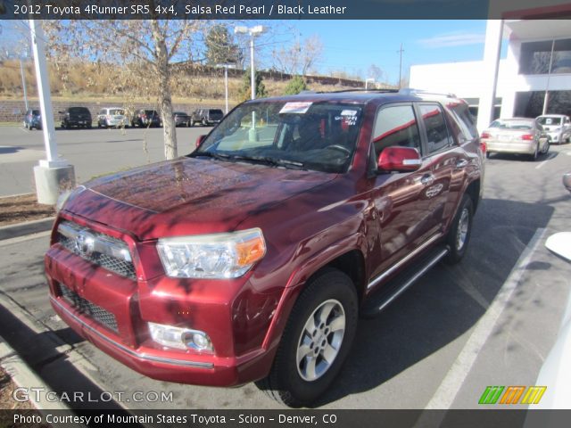 2012 Toyota 4Runner SR5 4x4 in Salsa Red Pearl