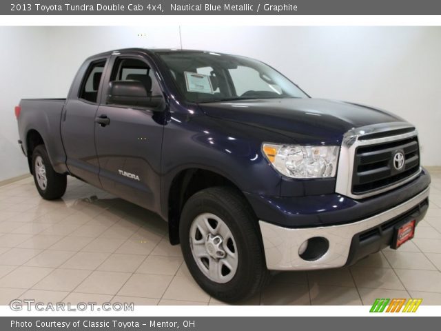 2013 Toyota Tundra Double Cab 4x4 in Nautical Blue Metallic