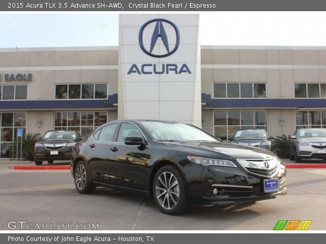 2015 Acura TLX 3.5 Advance SH-AWD in Crystal Black Pearl