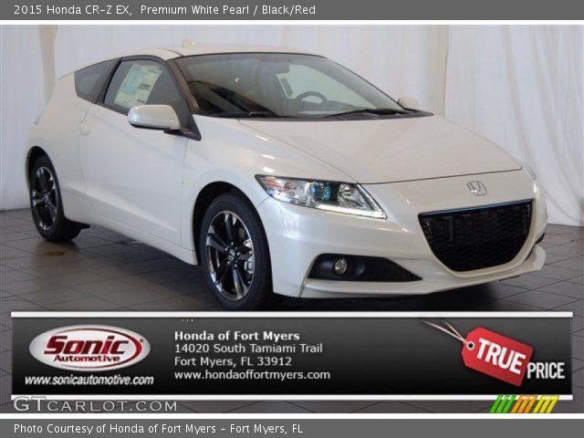 2015 Honda CR-Z EX in Premium White Pearl