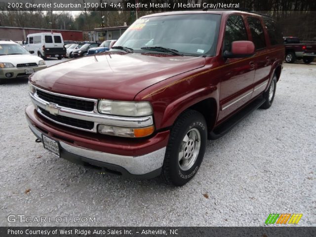 2002 Chevrolet Suburban 1500 LT 4x4 in Redfire Metallic