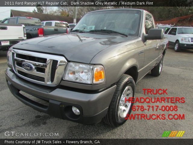 2011 Ford Ranger XLT Regular Cab in Dark Shadow Grey Metallic