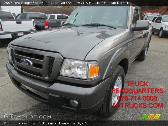 2007 Ford Ranger Sport SuperCab in Dark Shadow Grey Metallic