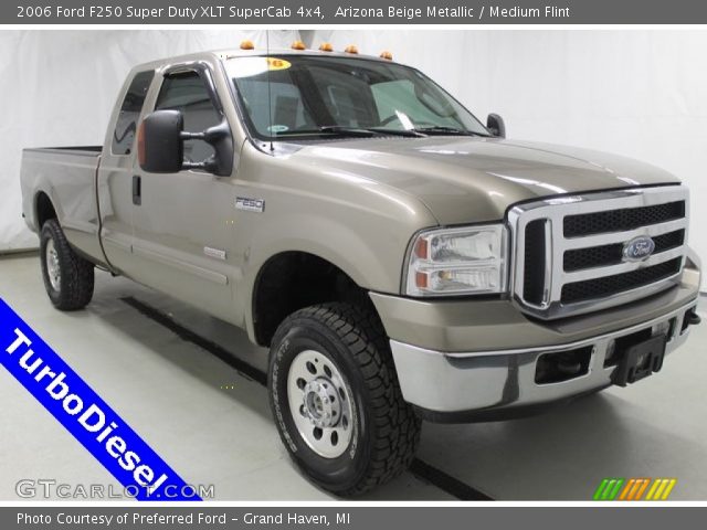 2006 Ford F250 Super Duty XLT SuperCab 4x4 in Arizona Beige Metallic