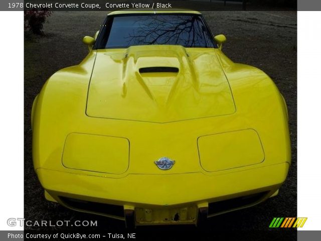 1978 Chevrolet Corvette Coupe in Corvette Yellow