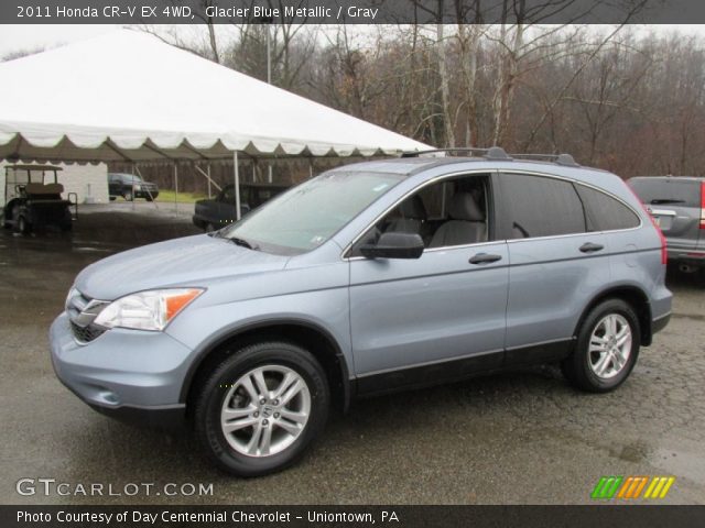 2011 Honda CR-V EX 4WD in Glacier Blue Metallic