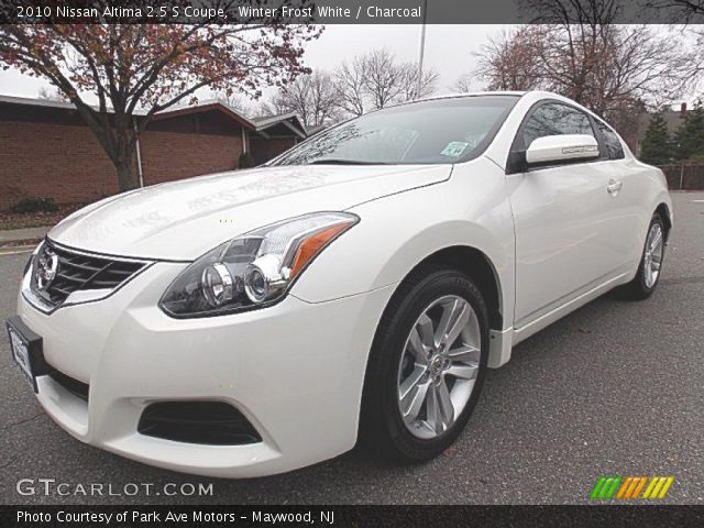 Winter Frost White 2010 Nissan Altima 2 5 S Coupe