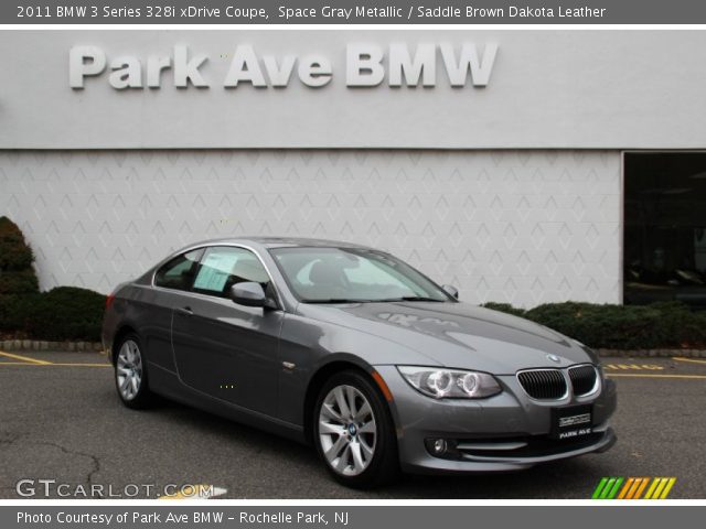 2011 BMW 3 Series 328i xDrive Coupe in Space Gray Metallic