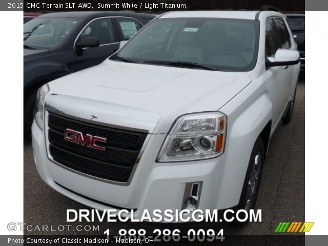 2015 GMC Terrain SLT AWD in Summit White