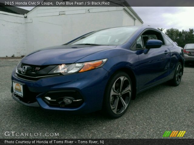 2015 Honda Civic Si Coupe in Dyno Blue Pearl