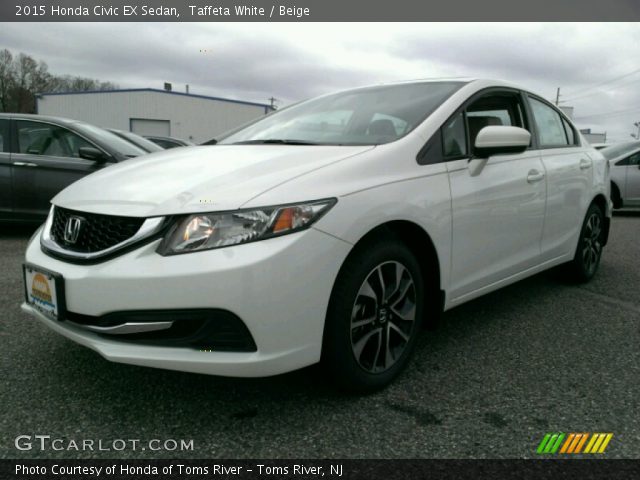 2015 Honda Civic EX Sedan in Taffeta White