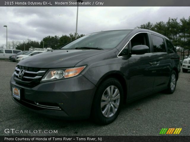 2015 Honda Odyssey EX-L in Modern Steel Metallic