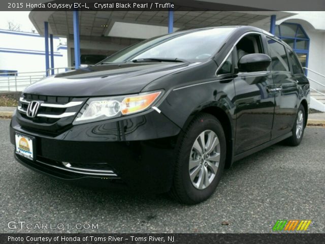 2015 Honda Odyssey EX-L in Crystal Black Pearl
