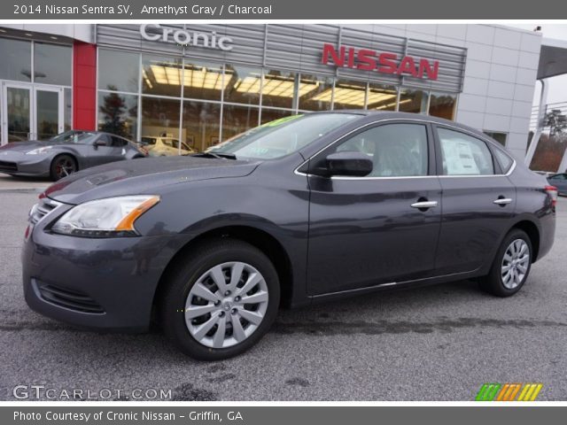 2014 Nissan Sentra SV in Amethyst Gray