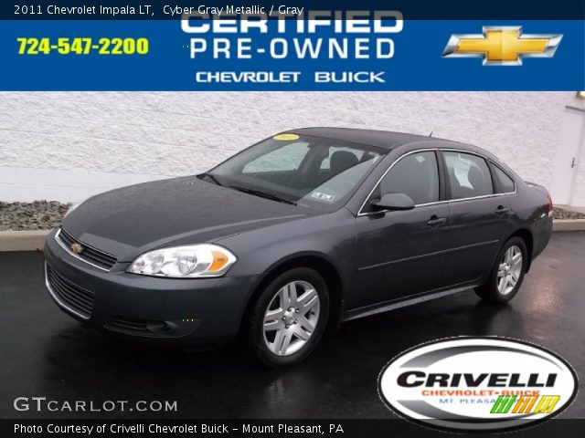 2011 Chevrolet Impala LT in Cyber Gray Metallic