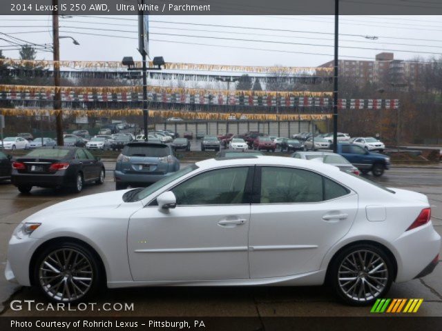2014 Lexus IS 250 AWD in Ultra White