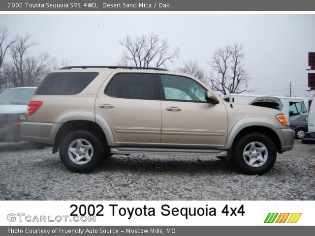 2002 Toyota Sequoia SR5 4WD in Desert Sand Mica