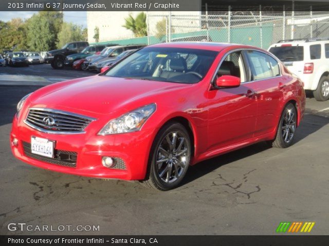 2013 Infiniti G 37 Journey Sedan in Vibrant Red