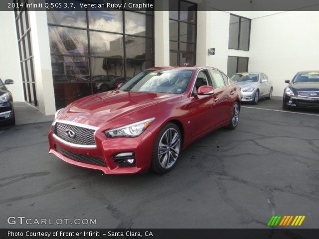 2014 Infiniti Q 50S 3.7 in Venetian Ruby