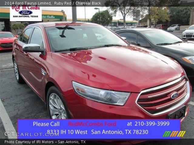 2014 Ford Taurus Limited in Ruby Red