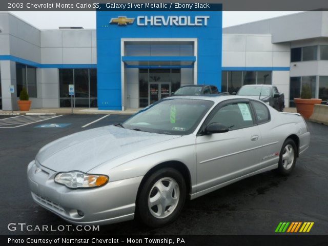 2003 Chevrolet Monte Carlo SS in Galaxy Silver Metallic