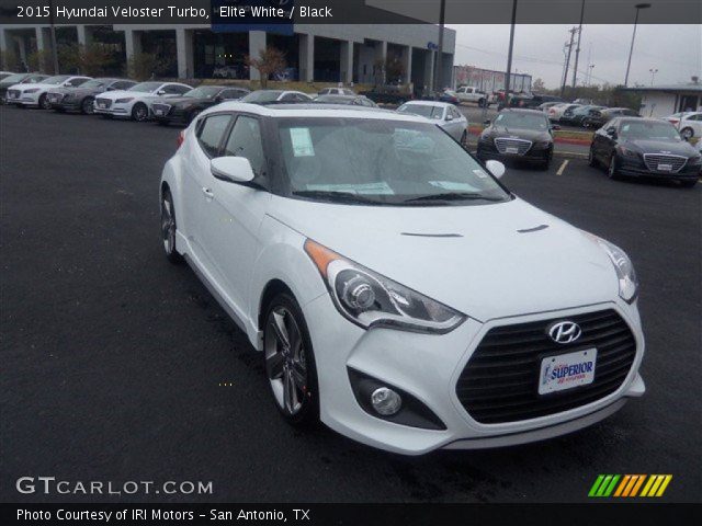 2015 Hyundai Veloster Turbo in Elite White