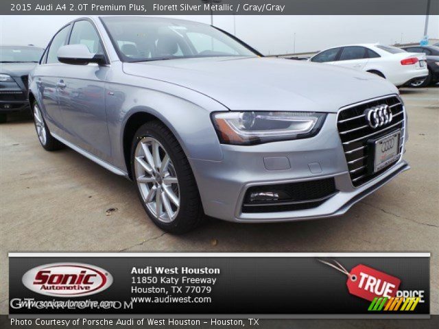 2015 Audi A4 2.0T Premium Plus in Florett Silver Metallic