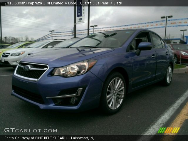 2015 Subaru Impreza 2.0i Limited 4 Door in Quartz Blue Pearl