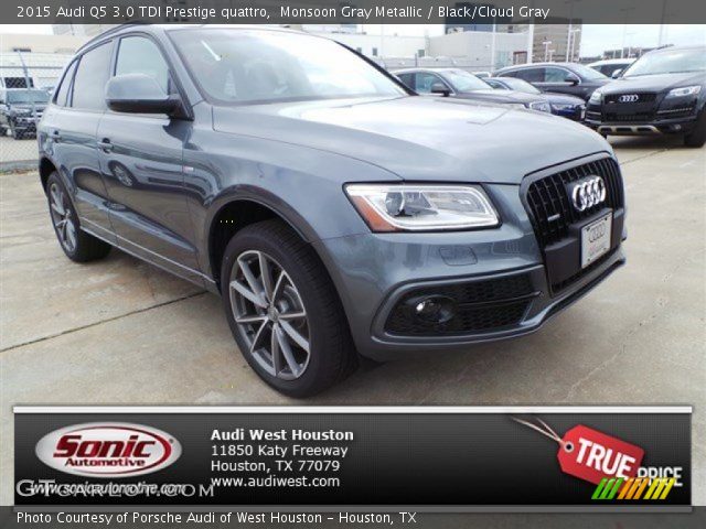 2015 Audi Q5 3.0 TDI Prestige quattro in Monsoon Gray Metallic