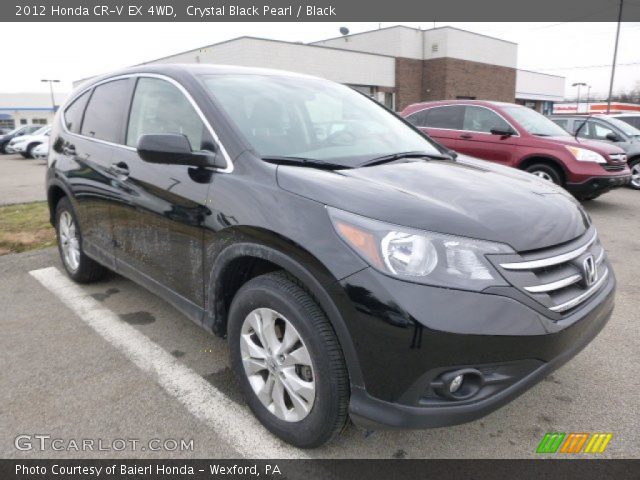 2012 Honda CR-V EX 4WD in Crystal Black Pearl