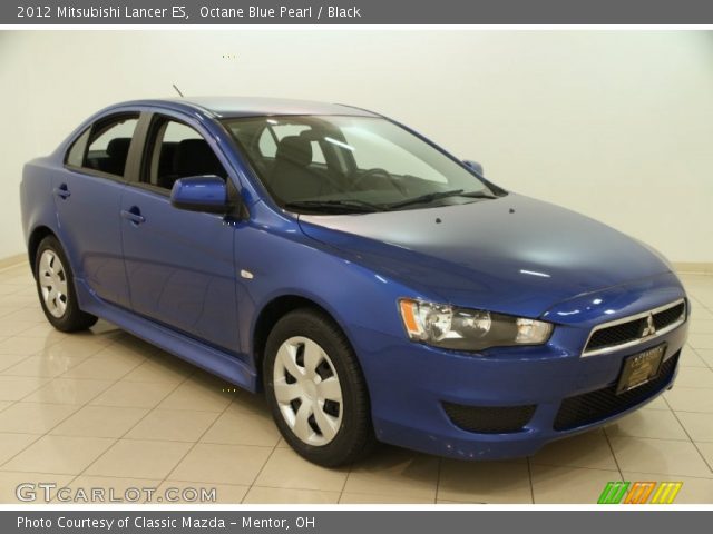 2012 Mitsubishi Lancer ES in Octane Blue Pearl