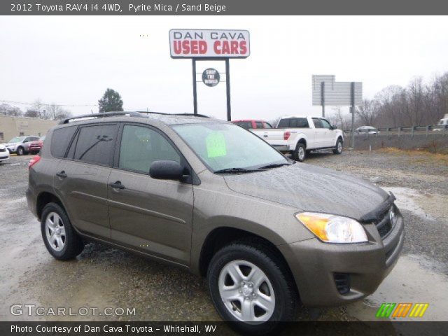 2012 Toyota RAV4 I4 4WD in Pyrite Mica