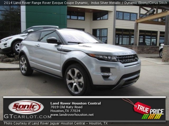 2014 Land Rover Range Rover Evoque Coupe Dynamic in Indus Silver Metallic