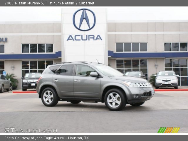 2005 Nissan Murano S in Platinum Metallic