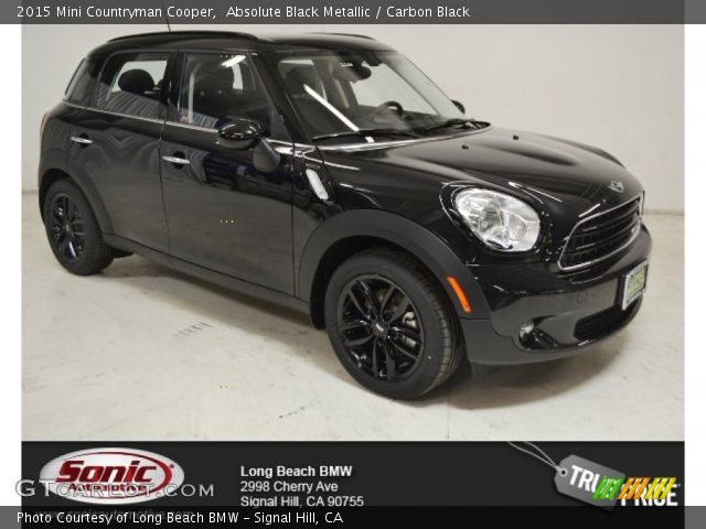2015 Mini Countryman Cooper in Absolute Black Metallic
