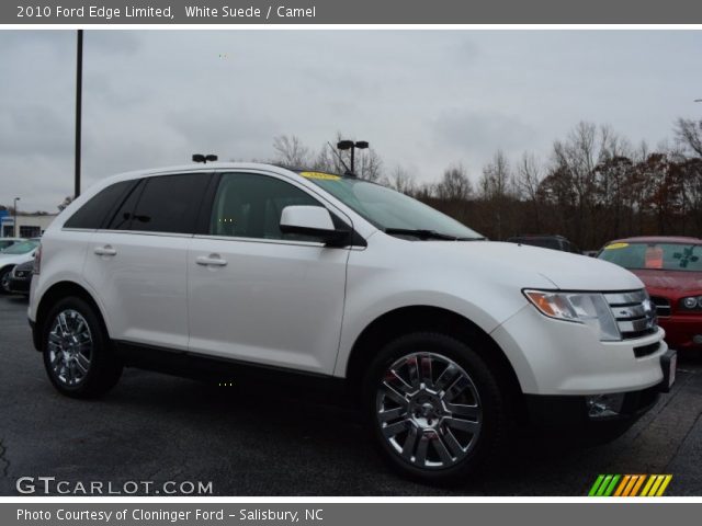 2010 Ford Edge Limited in White Suede