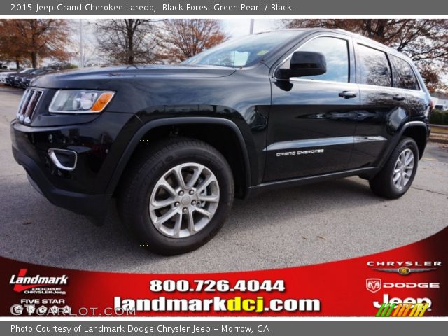 2015 Jeep Grand Cherokee Laredo in Black Forest Green Pearl