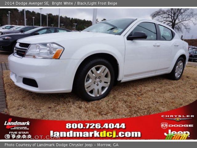 2014 Dodge Avenger SE in Bright White