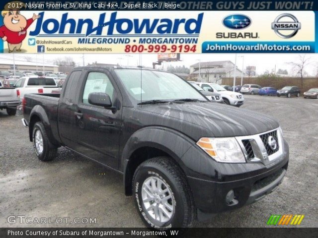 2015 Nissan Frontier SV King Cab 4x4 in Super Black