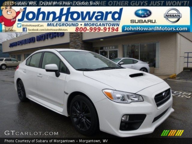 2015 Subaru WRX  in Crystal White Pearl