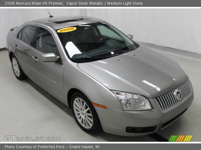2008 Mercury Milan V6 Premier in Vapor Silver Metallic