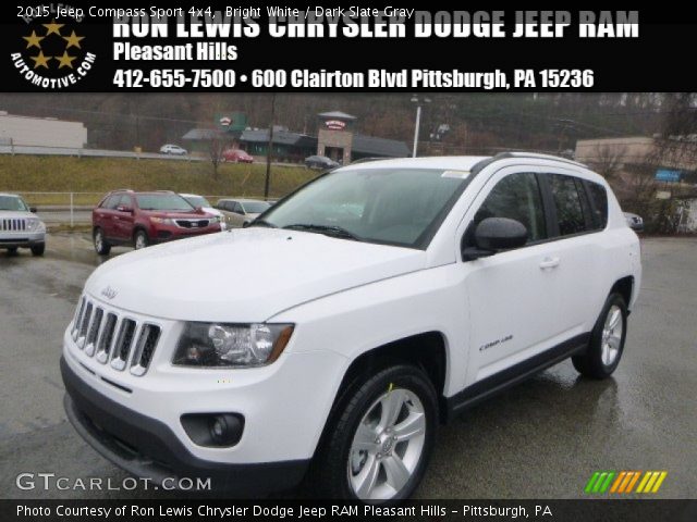 2015 Jeep Compass Sport 4x4 in Bright White