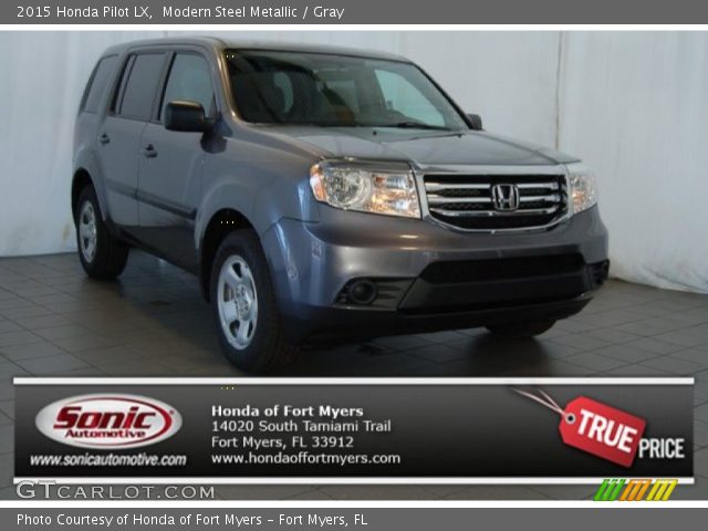2015 Honda Pilot LX in Modern Steel Metallic