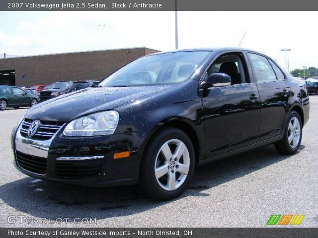 2007 Volkswagen Jetta 2.5 Sedan in Black