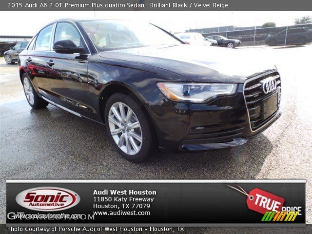 2015 Audi A6 2.0T Premium Plus quattro Sedan in Brilliant Black