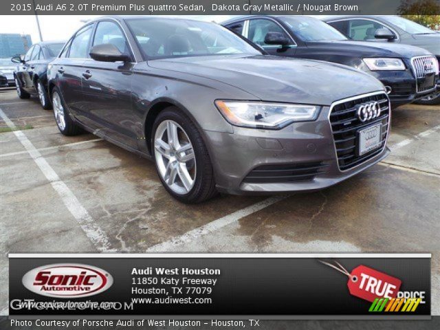 2015 Audi A6 2.0T Premium Plus quattro Sedan in Dakota Gray Metallic