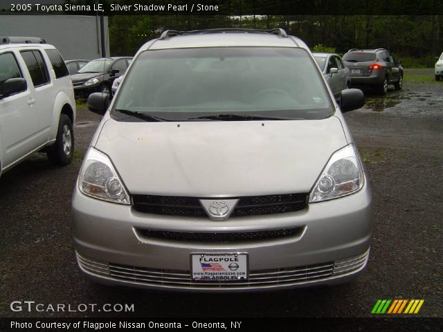 2005 Toyota Sienna LE in Silver Shadow Pearl