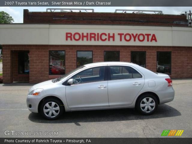 2007 Toyota Yaris Sedan in Silver Streak Mica